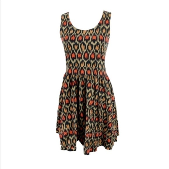 VANS skater dress cut out back tribal pattern XS - Picture 1 of 6